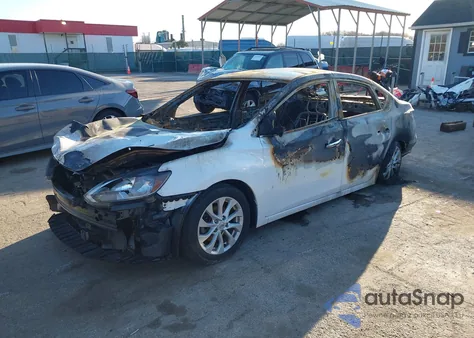 2018 Nissan Sentra Sv z USA, uszkodzony, nr VIN 3N1AB7AP0JL651977